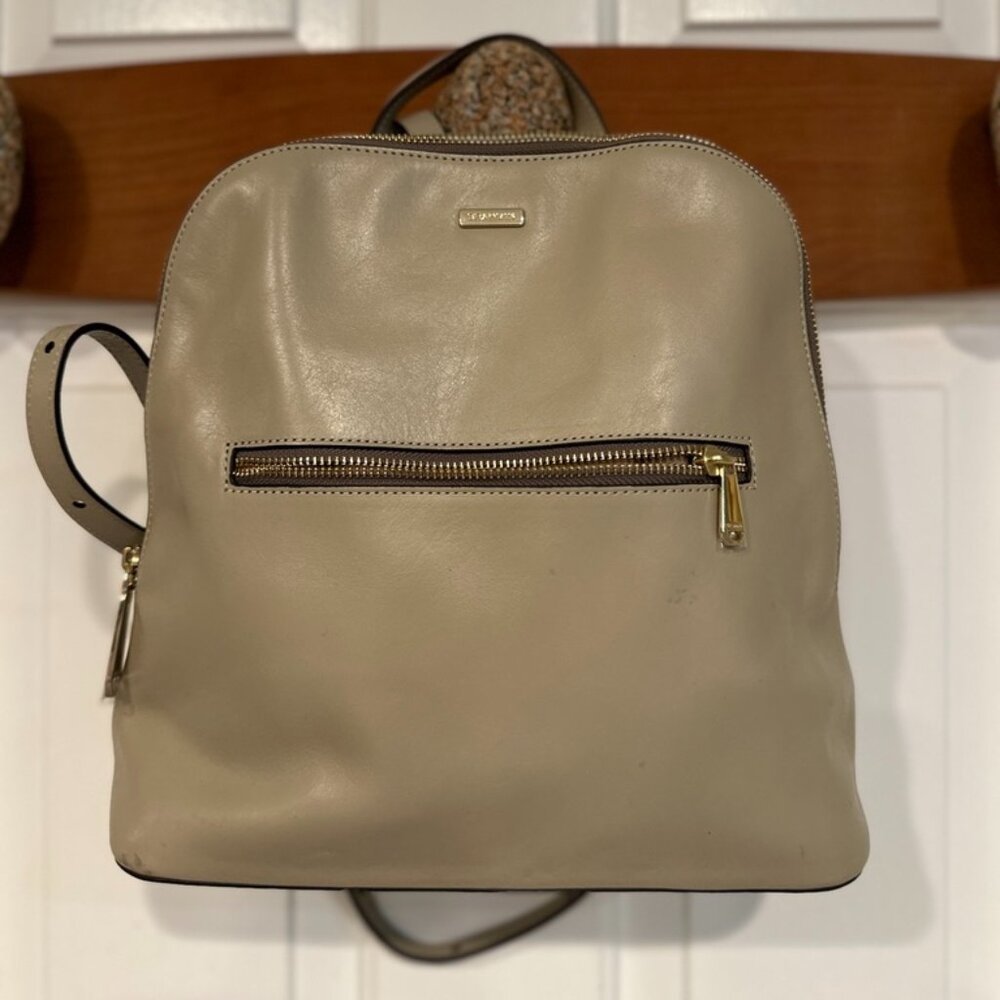 Brahmin Felicity Sand Topsail Backpack